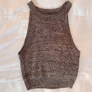 knit sweater top